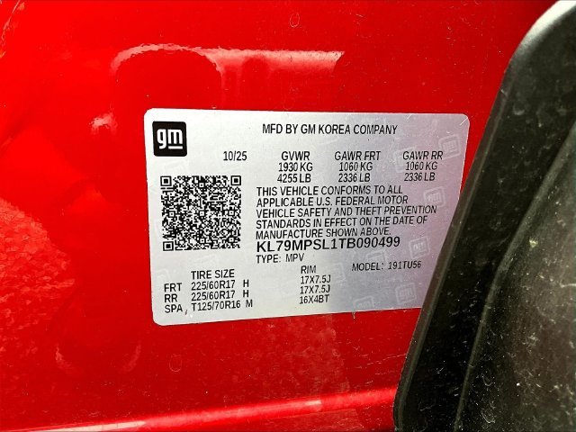 Used 2026 Apex Red Chevrolet LT image 10