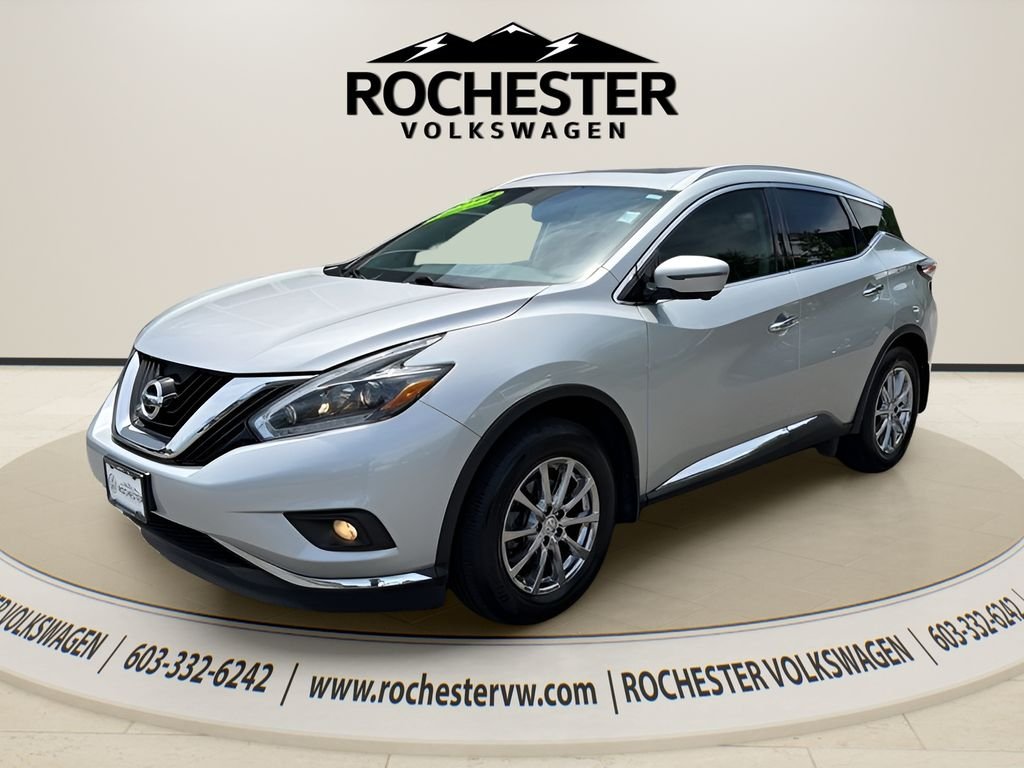 Used 2018 Nissan Murano SL with VIN 5N1AZ2MH7JN143632 for sale in Rochester, NH