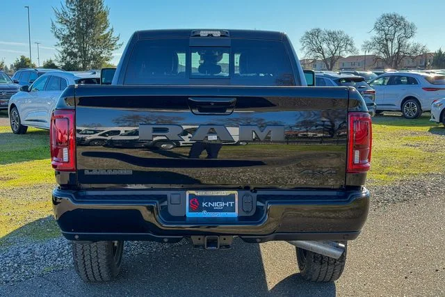 New 2026 Diamond Black Crystal Pearl-Coat Exterior Paint RAM Laramie image 11