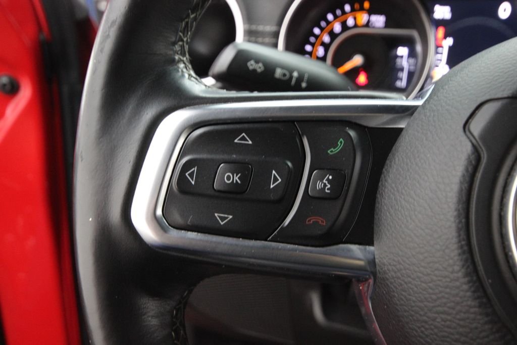 Used 2019 Red Jeep Unlimited Sahara image 17
