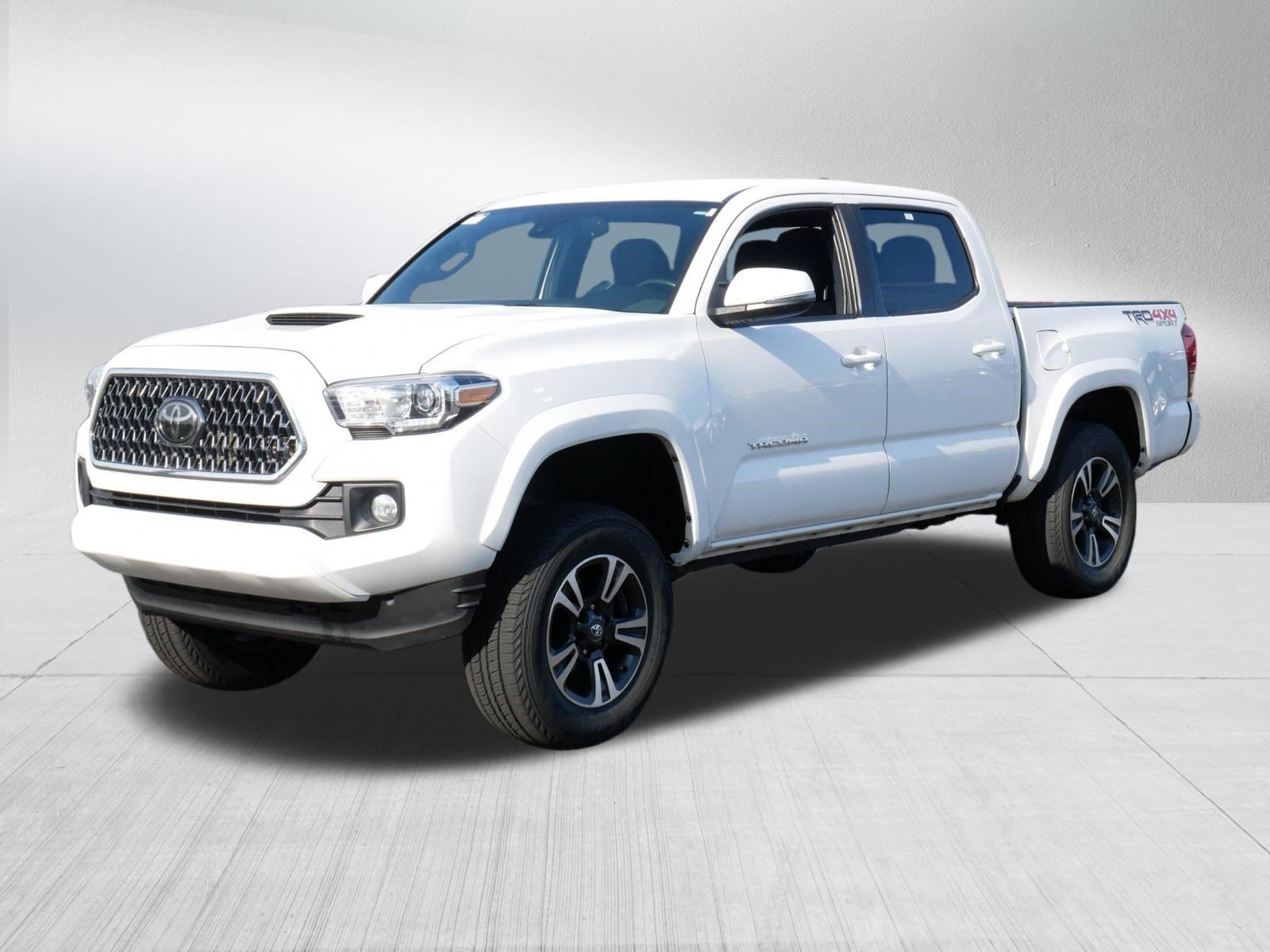 Certified Used 2019 Super White Toyota TRD Sport image 3