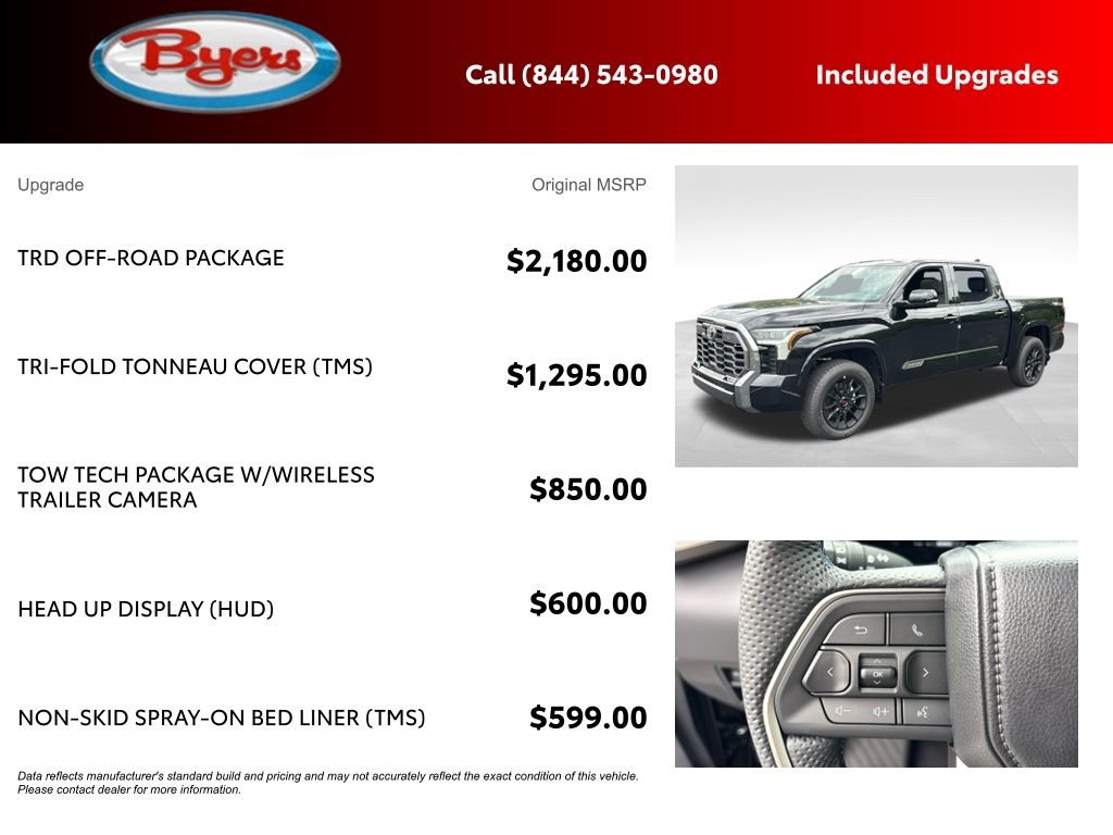 New 2026 Midnight Black Metallic Toyota  Platinum image 5