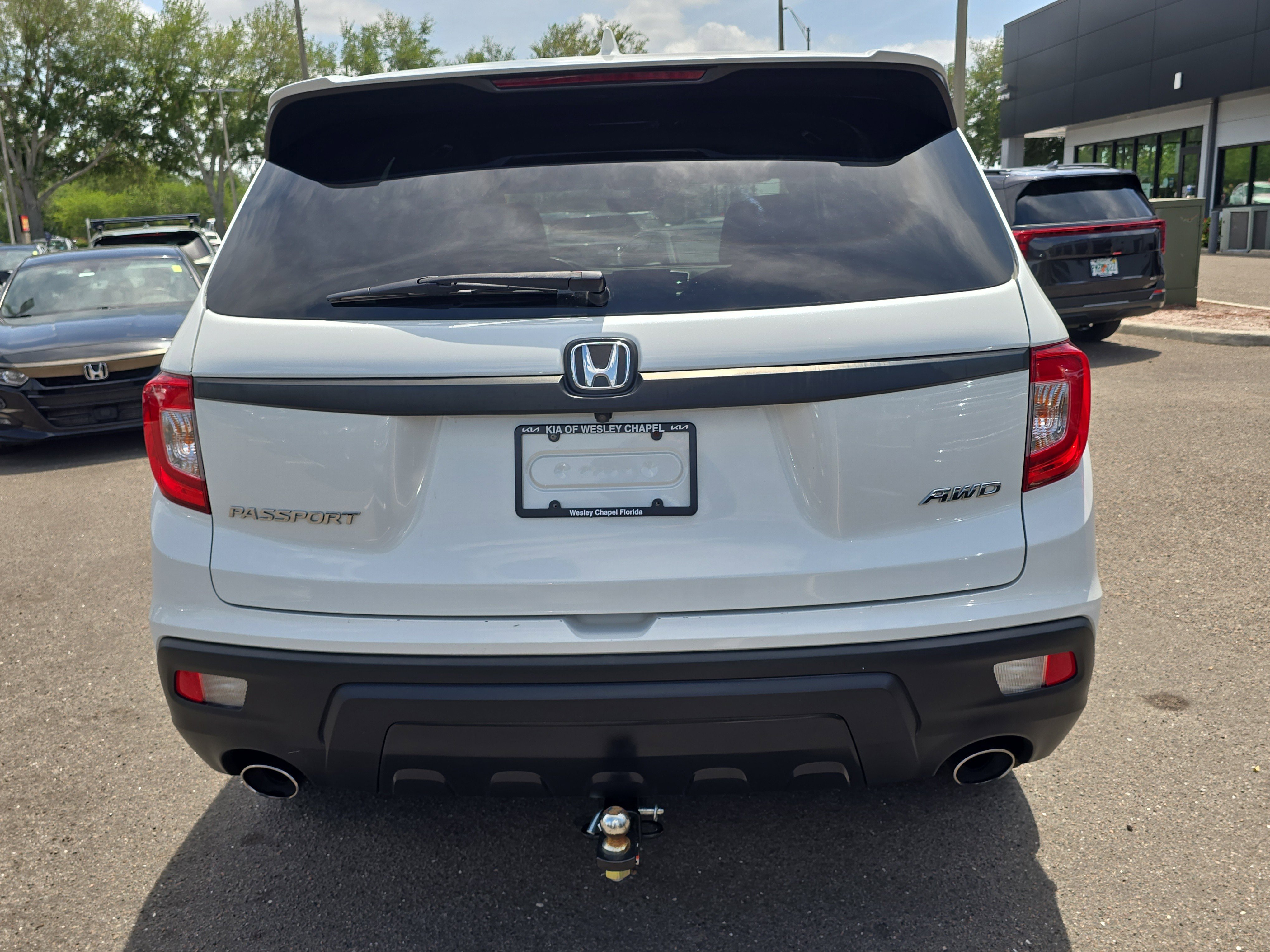 Used 2021 Platinum White Pearl Honda EX-L image 7