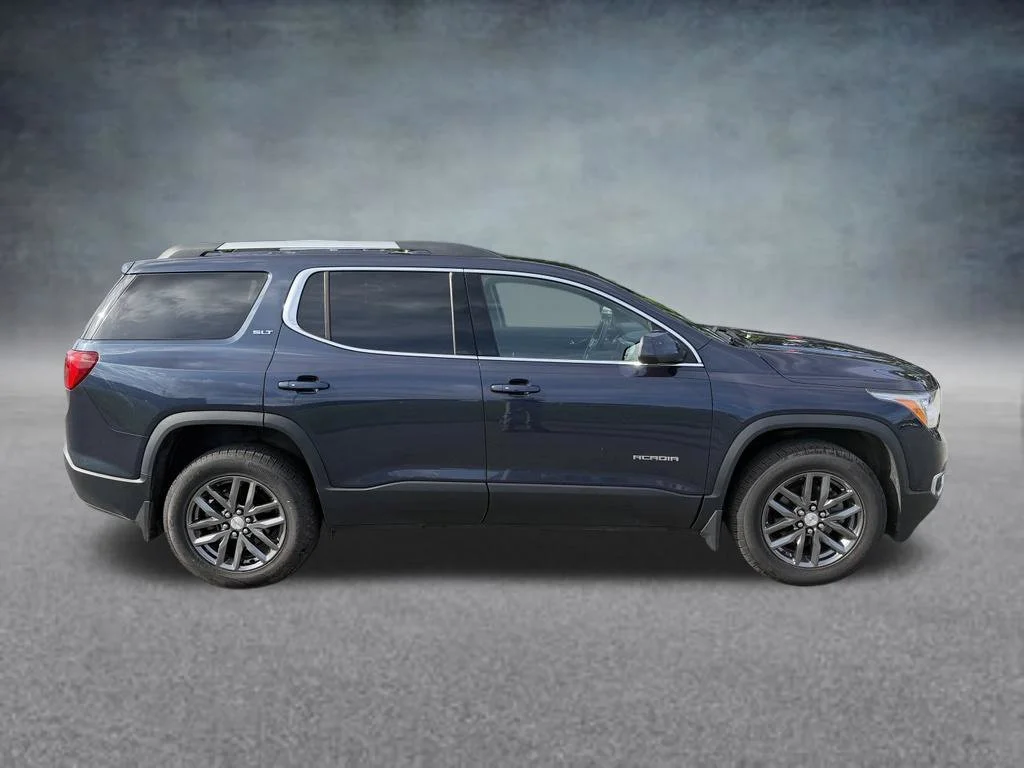 Used 2018 BLUE STEEL METALLIC GMC SLT image 7