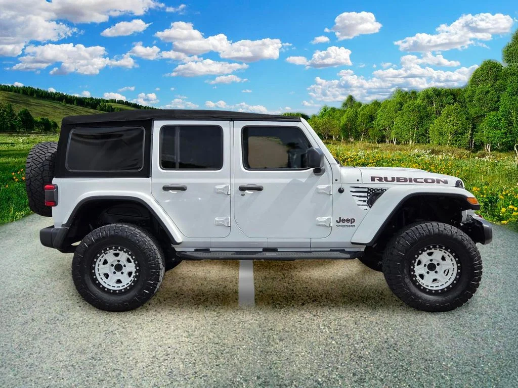Used 2018 White Jeep Unlimited Rubicon image 7