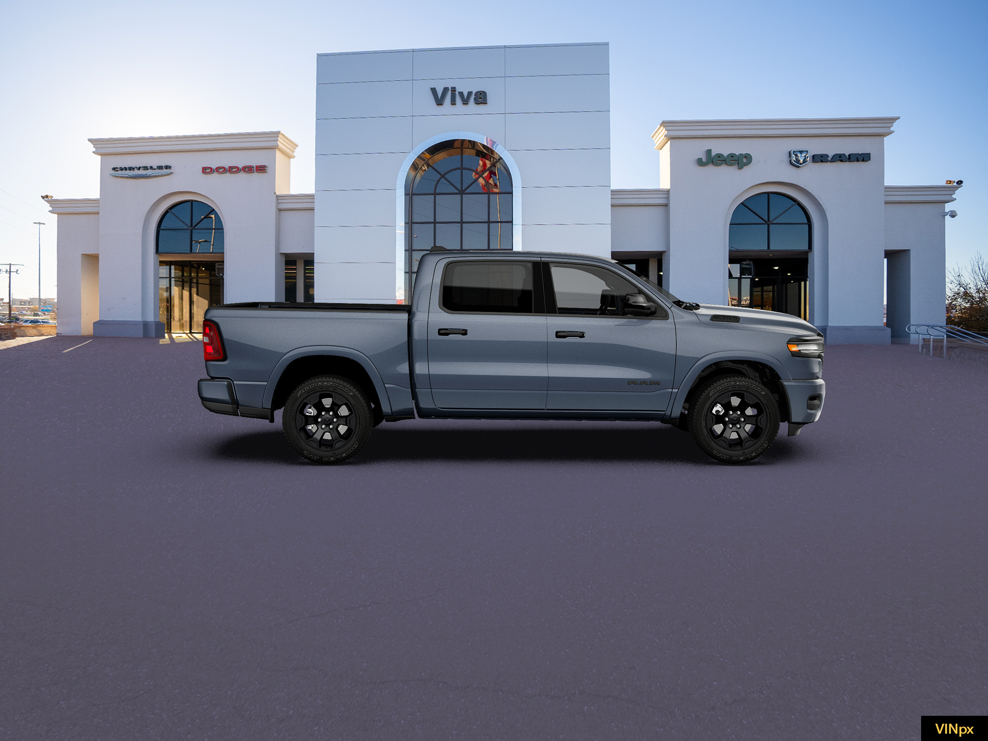 New 2027 Forged Blue Metallic RAM BIG HORN image 4