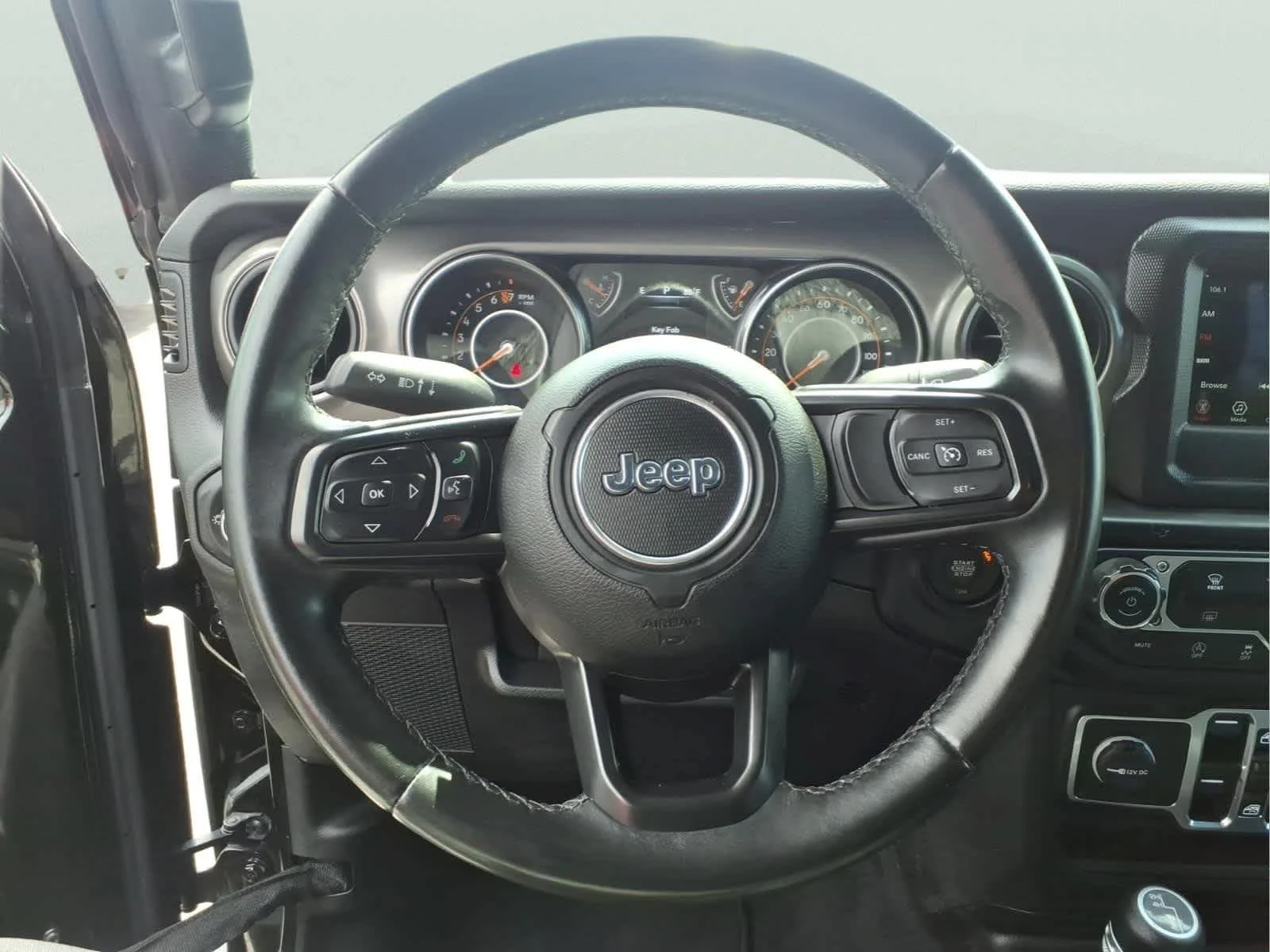 Used 2022 Black Clearcoat Jeep Unlimited Sport S image 28