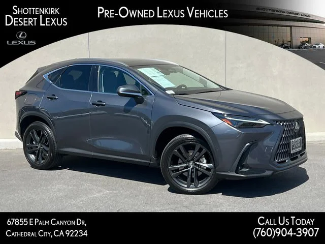 Certified Used 2025 Cloudburst Gray Lexus 450h+ Luxury image 1