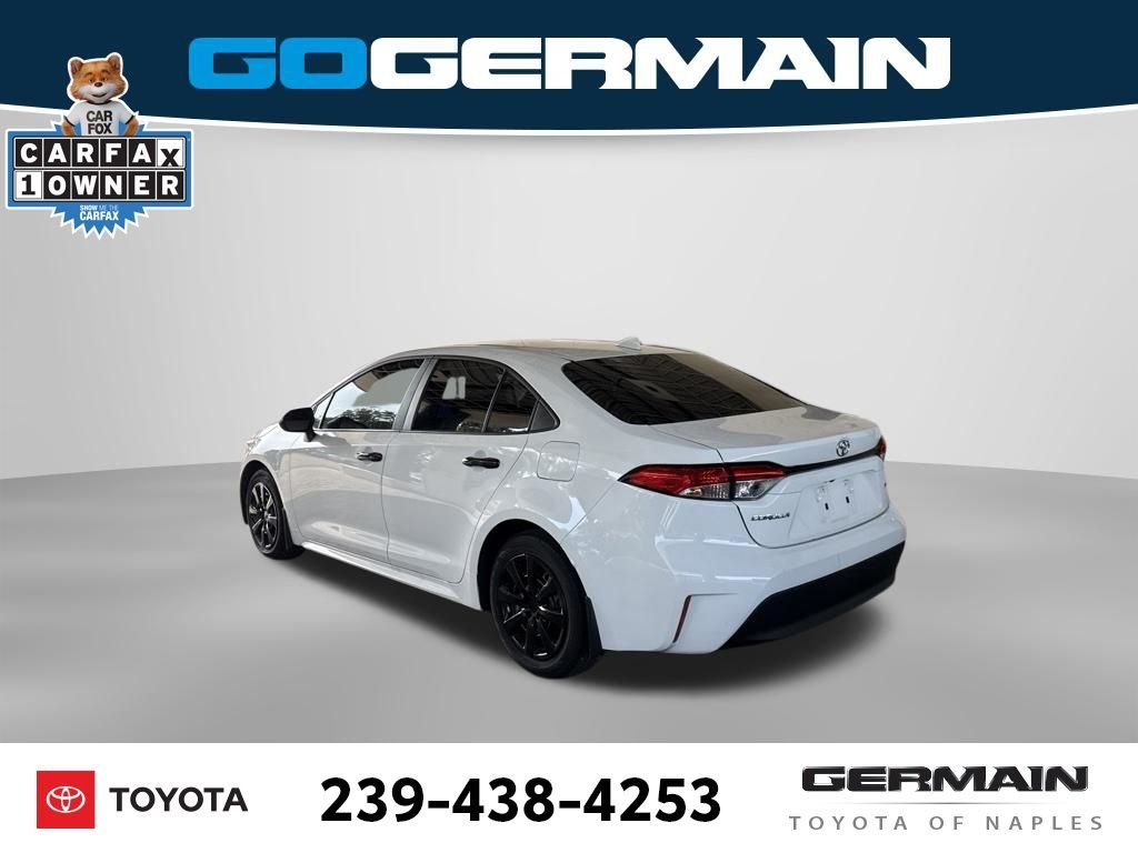 Certified Used 2025 White Toyota LE image 4
