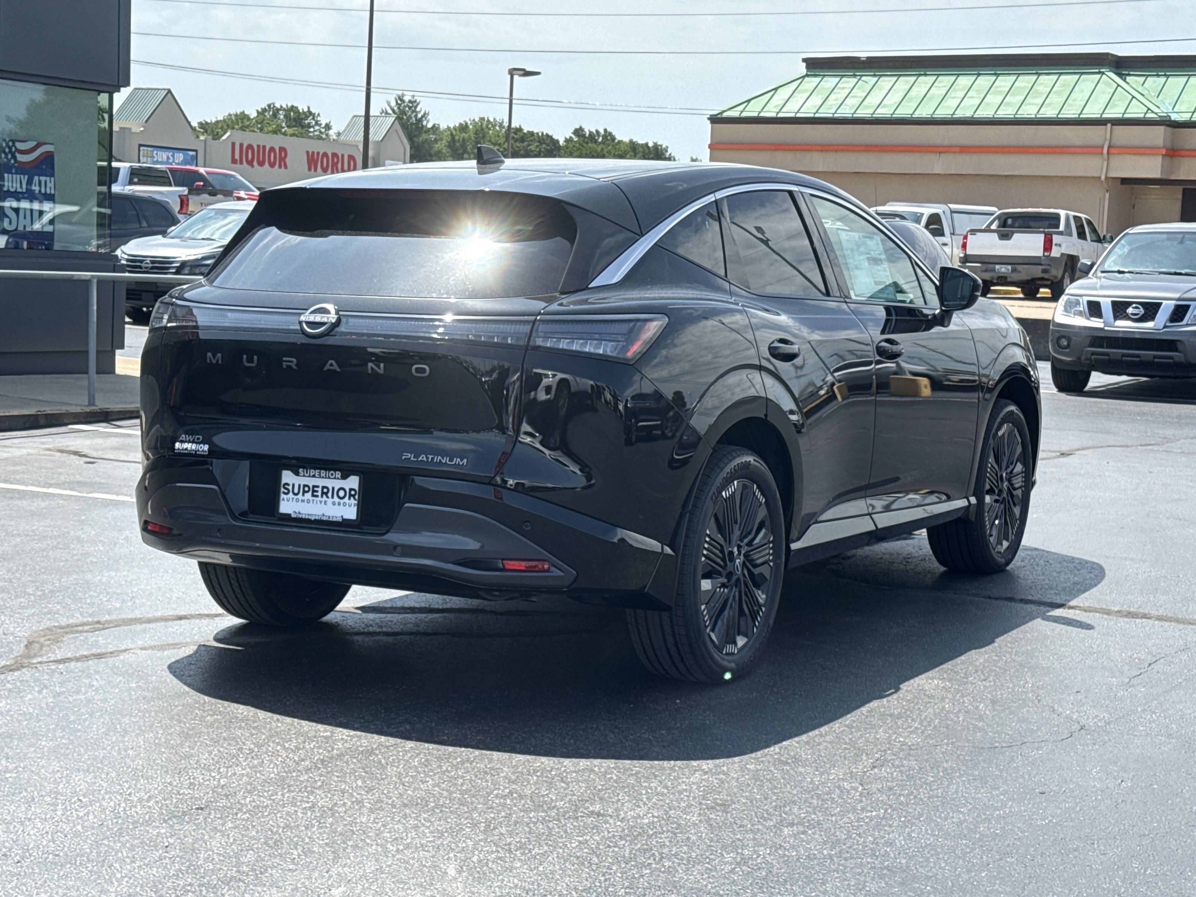 New 2026 Super Black Nissan Platinum image 3