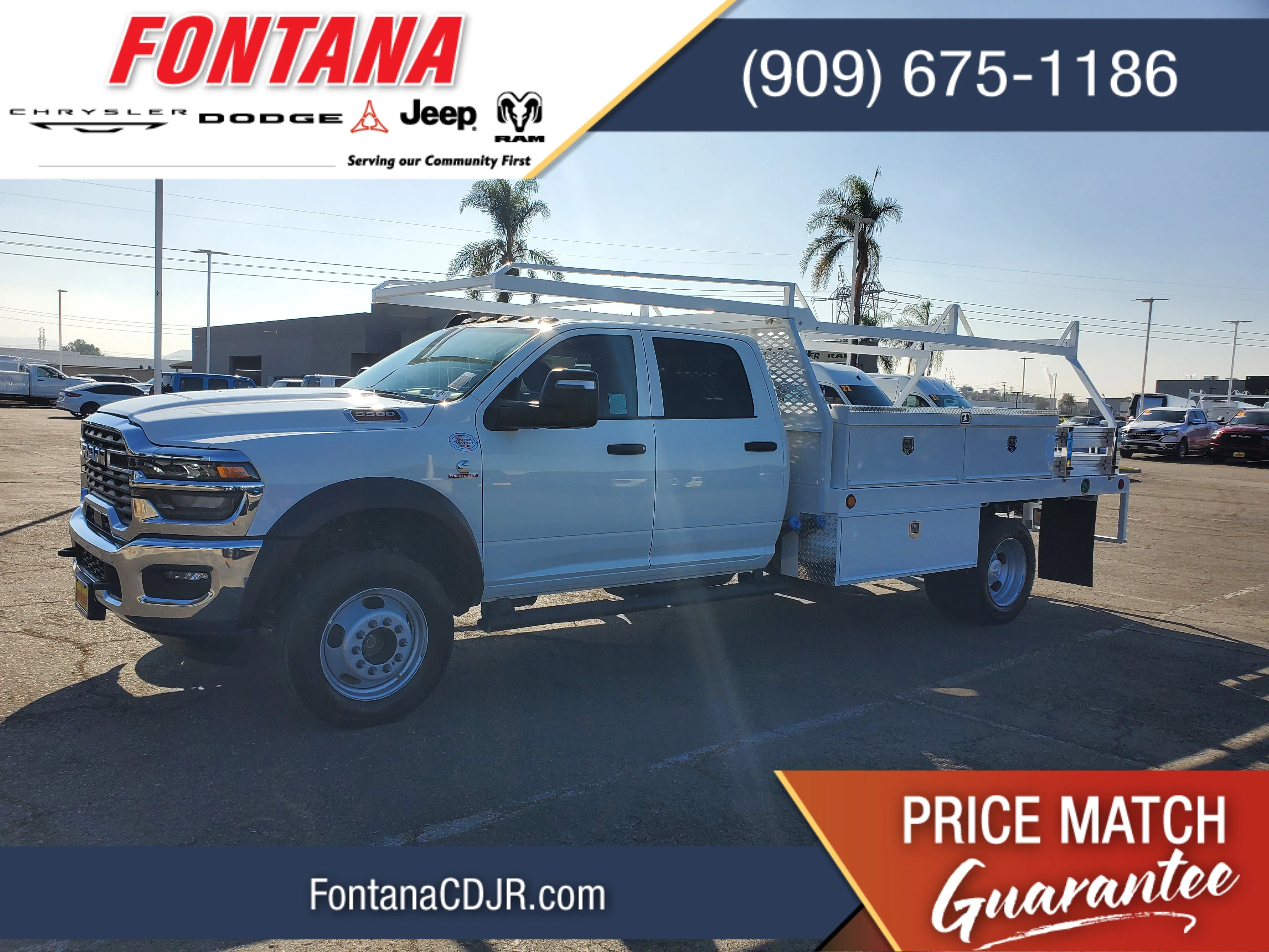 New 2026 Bright White Clearcoat RAM Tradesman image 1
