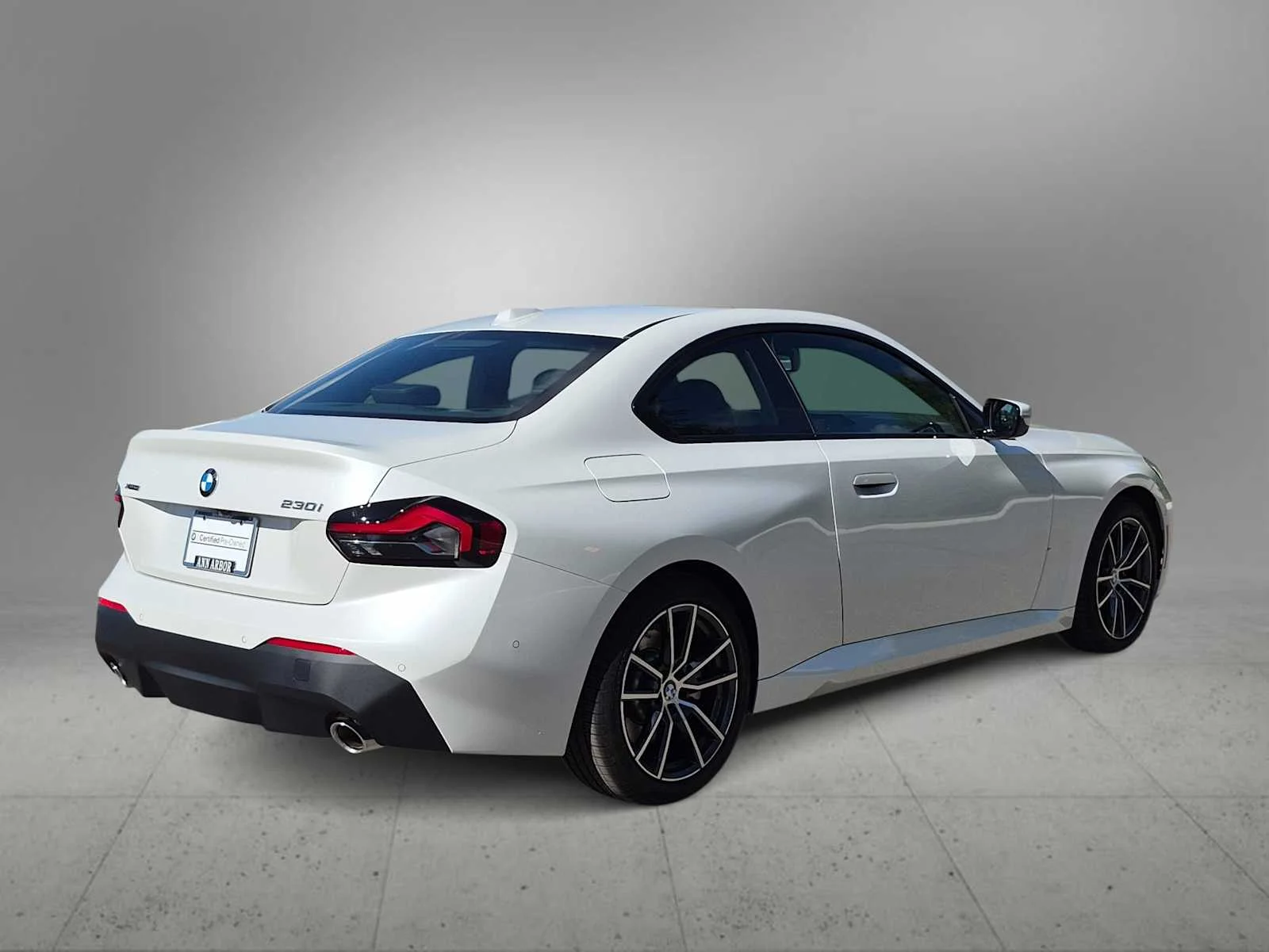 Certified Used 2025 Mineral White Metallic BMW 230i xDrive image 8