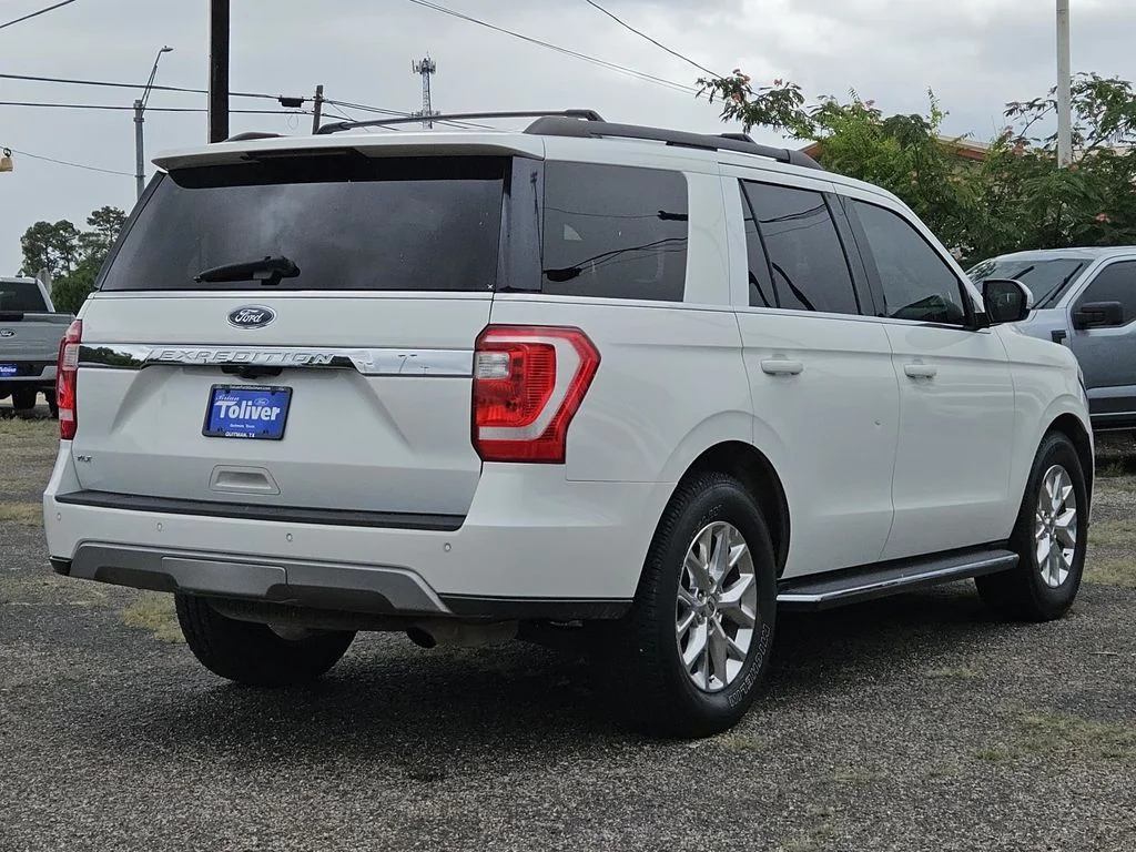 Used 2021 White Metallic Ford XLT image 7