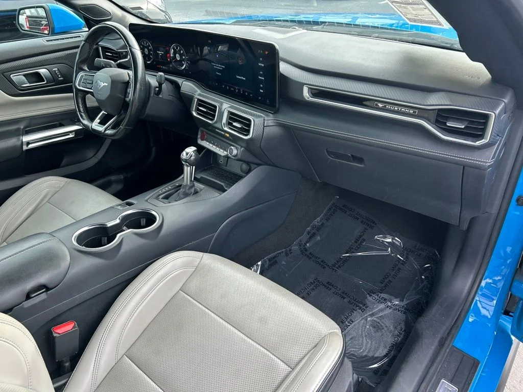 Used 2024 Grabber Blue Ford EcoBoost Premium image 36