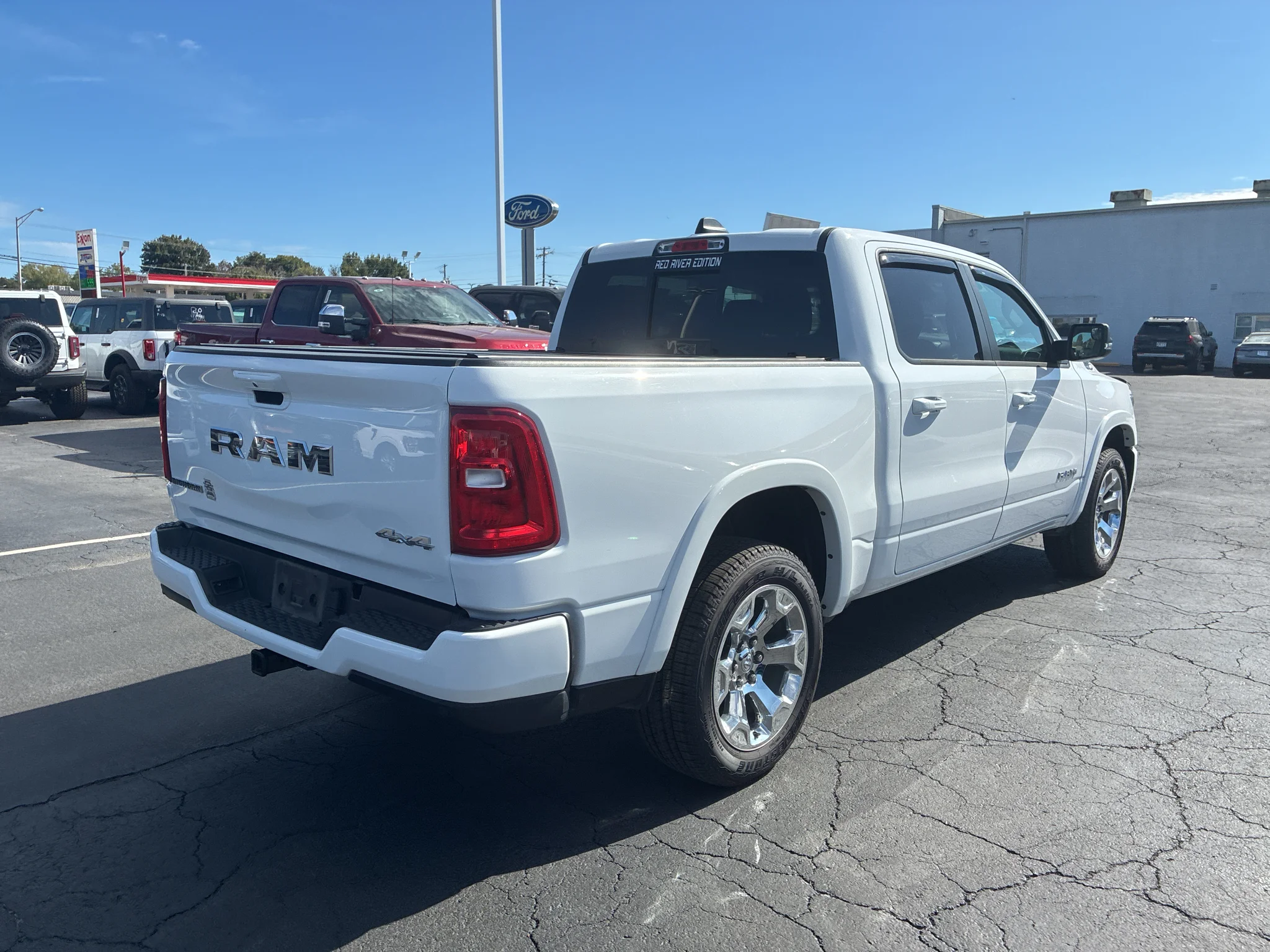 Used 2025 Bright White Clearcoat Ram Big Horn image 5