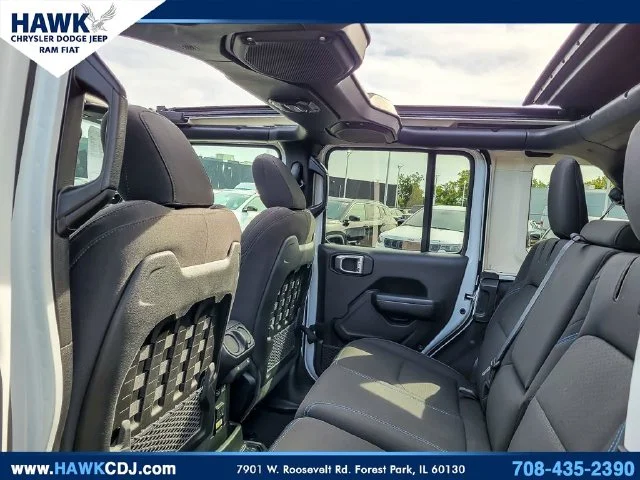 Used 2023 White Jeep Rubicon 4xe image 12