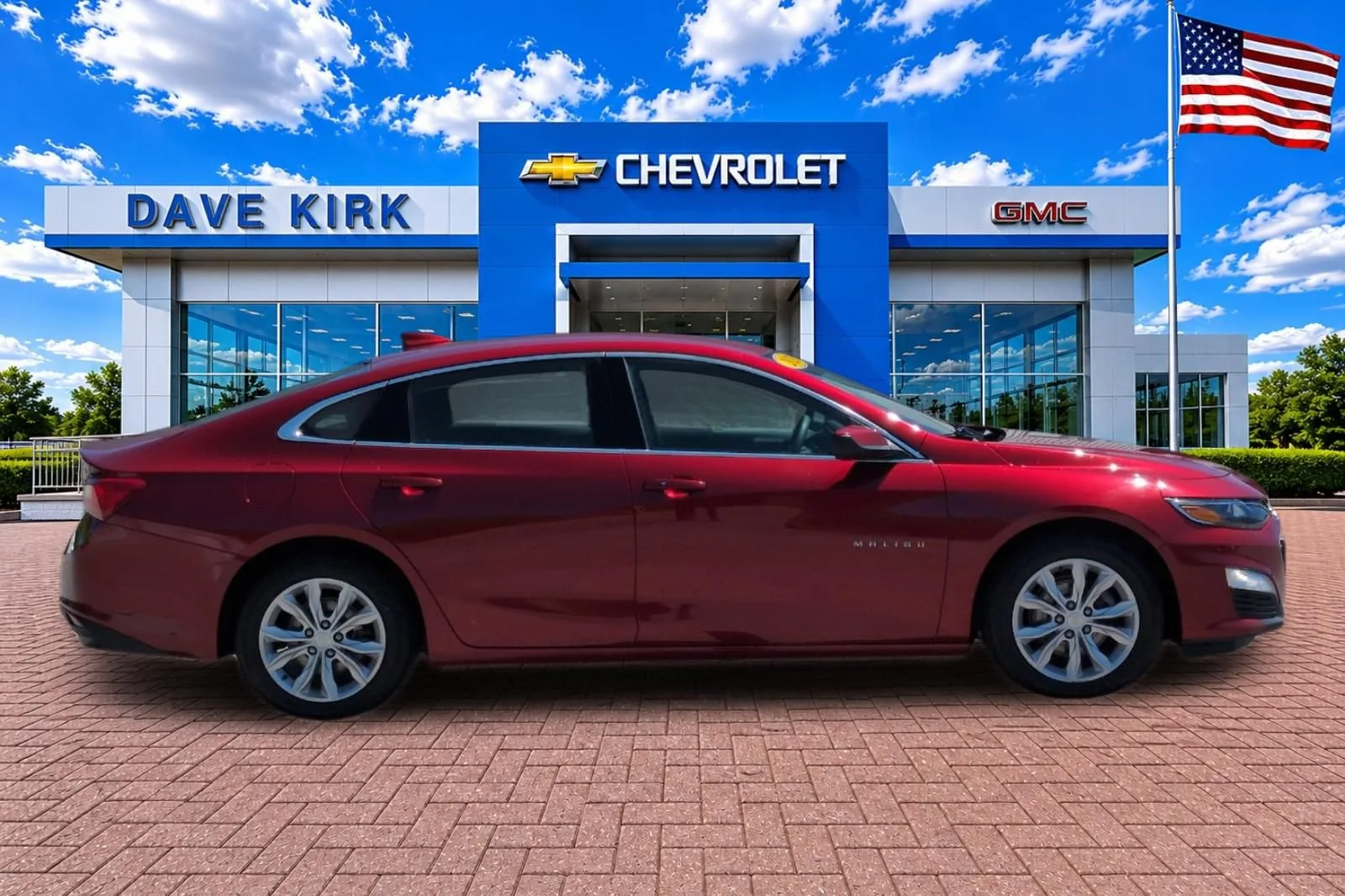 Used 2023 Radiant Red Tintcoat Chevrolet LT image 2