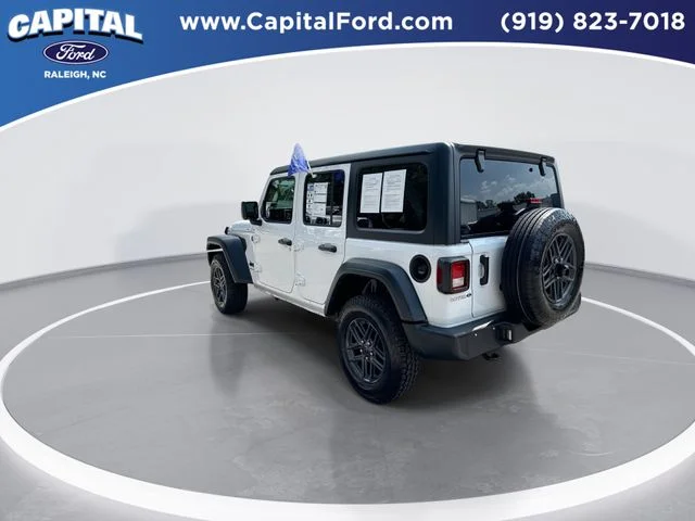 Used 2024 White Jeep Sport S image 6