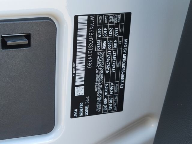 New 2025 White Mercedes-Benz Cargo 144 WB image 25