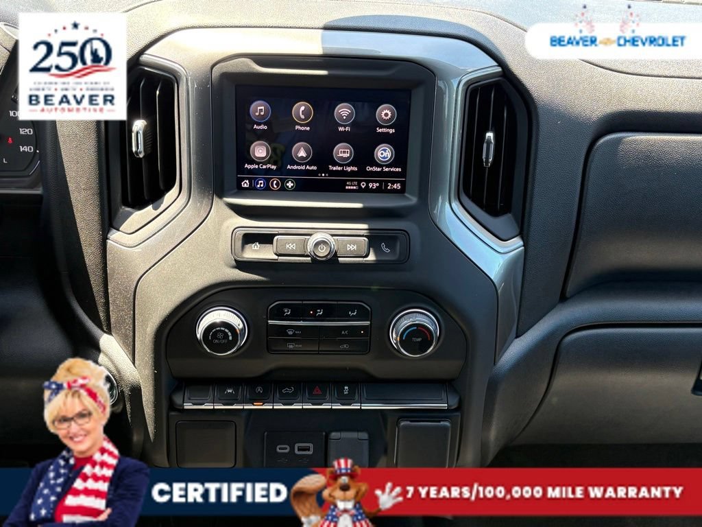Used 2025 Riptide Blue Metallic Chevrolet Custom image 19