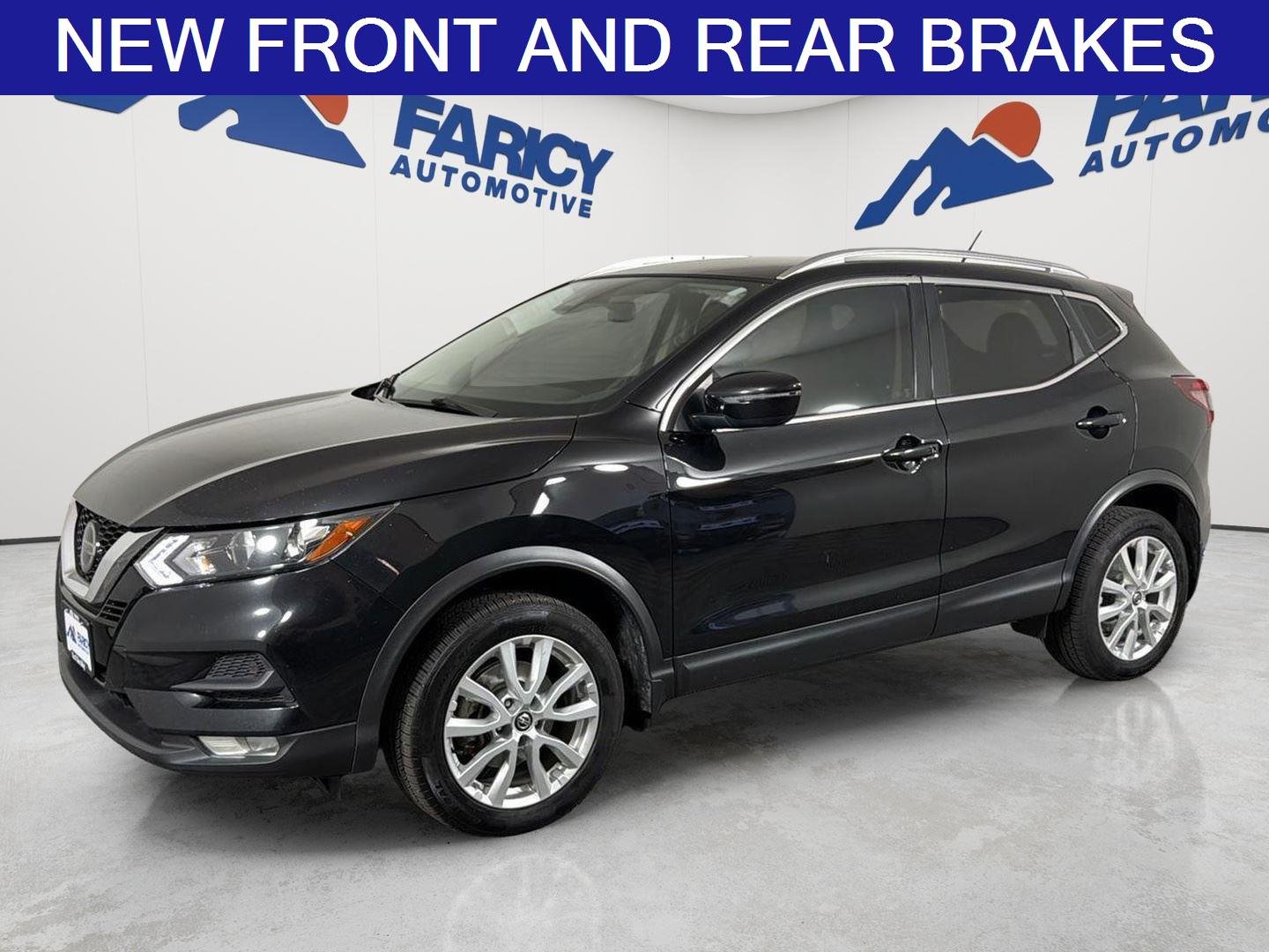 Used 2022 Magnetic Black Pearl Nissan SV image 1