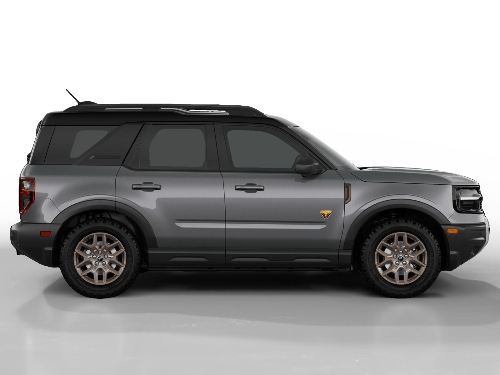 New 2026 Carbonized Gray Metallic Ford Badlands image 5