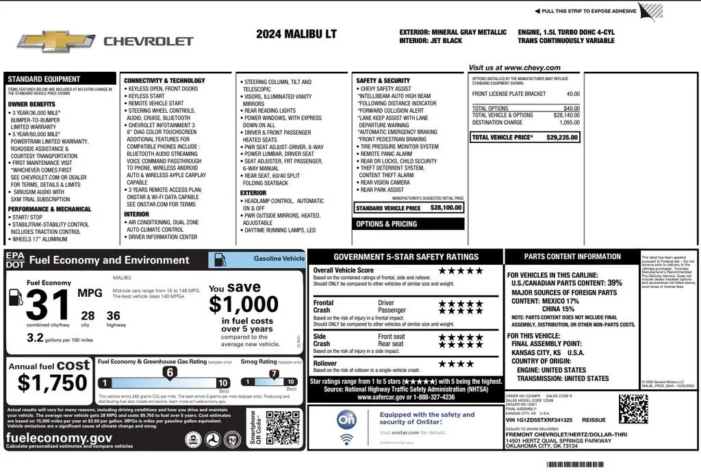 1G1ZD5STXRF241325