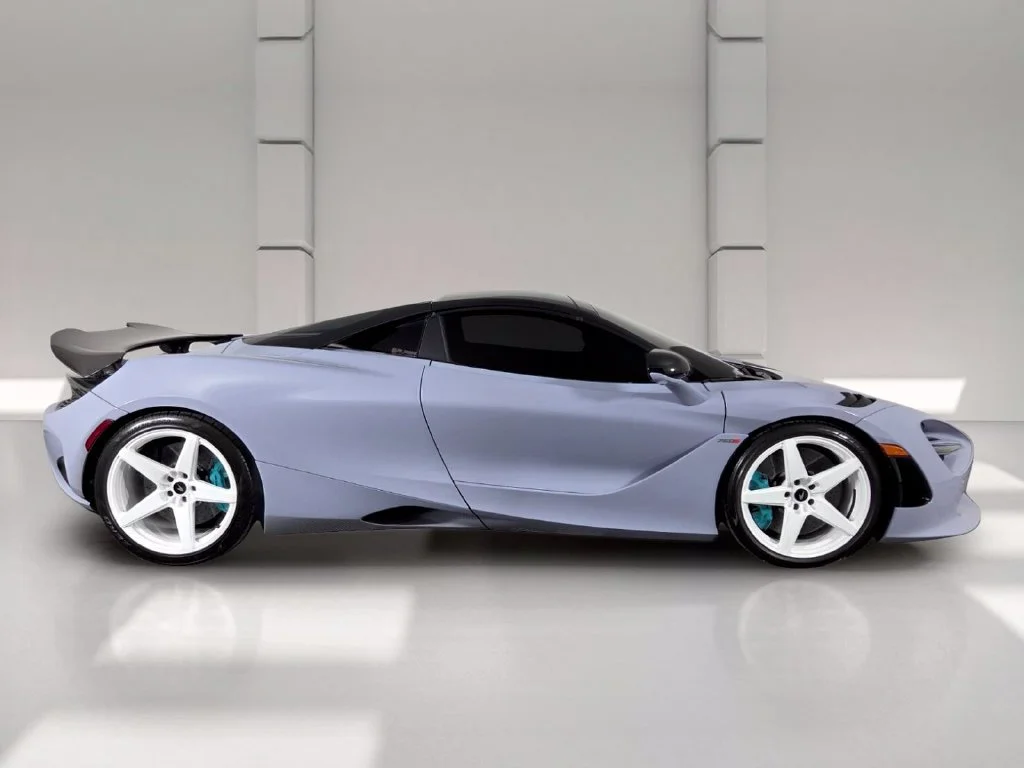 Used 2024 Ceramic Gray McLaren SPIDER image 4