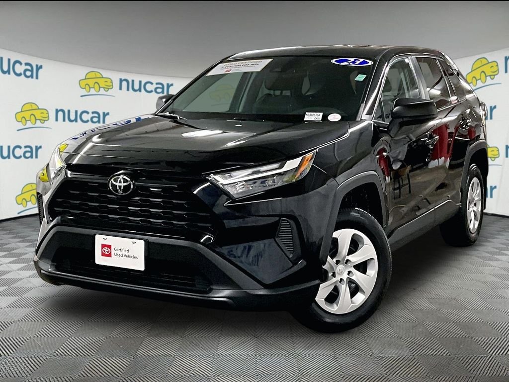Certified Used 2023 Black Toyota LE image 3