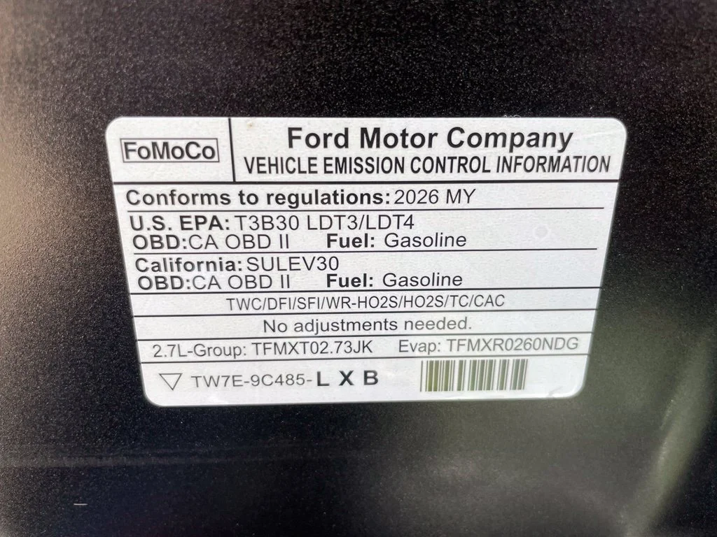 New 2026 Carbonized Gray Metallic Ford XLT image 39