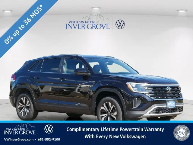 New 2026 Black Volkswagen SE image 1