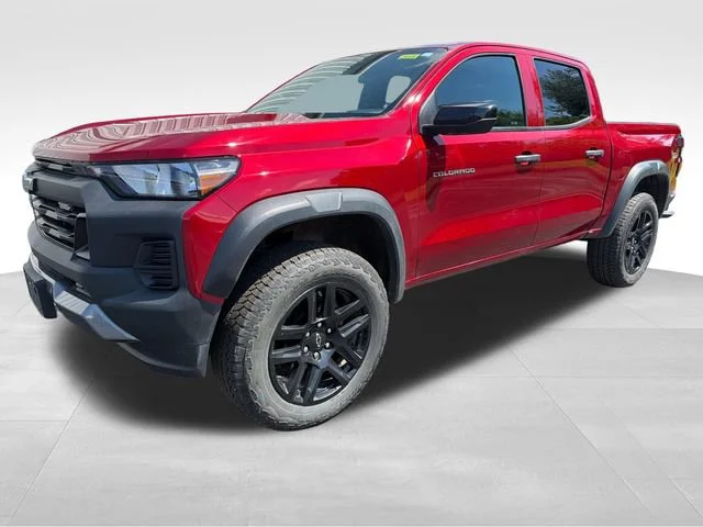 Used 2024 Radiant Red Tintcoat Chevrolet Trail Boss image 1