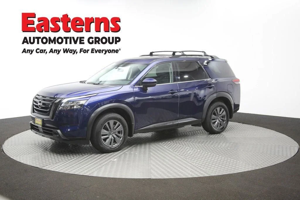 Used 2023 Blue Nissan SV image 60