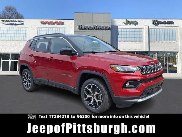 New 2026 Red Hot Pearl-Coat Exterior Paint Jeep Limited image 1