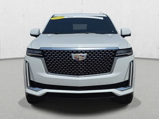 Used 2023 Crystal White Cadillac Premium Luxury image 2
