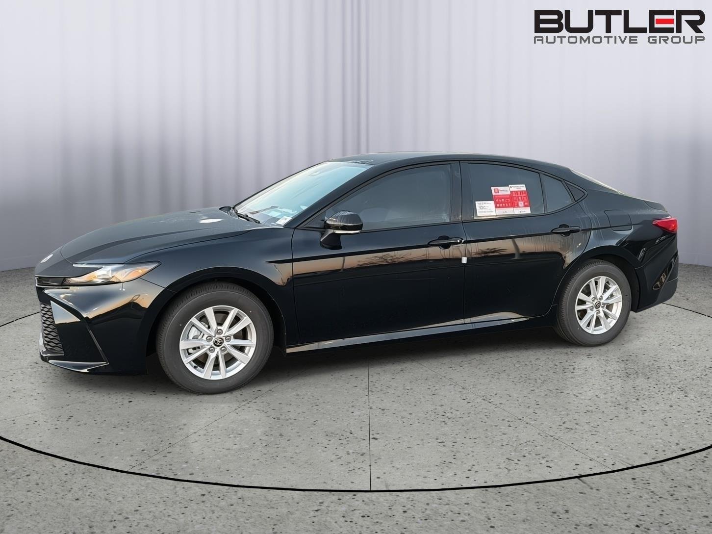 New 2026 Midnight Black Metallic Toyota LE image 3