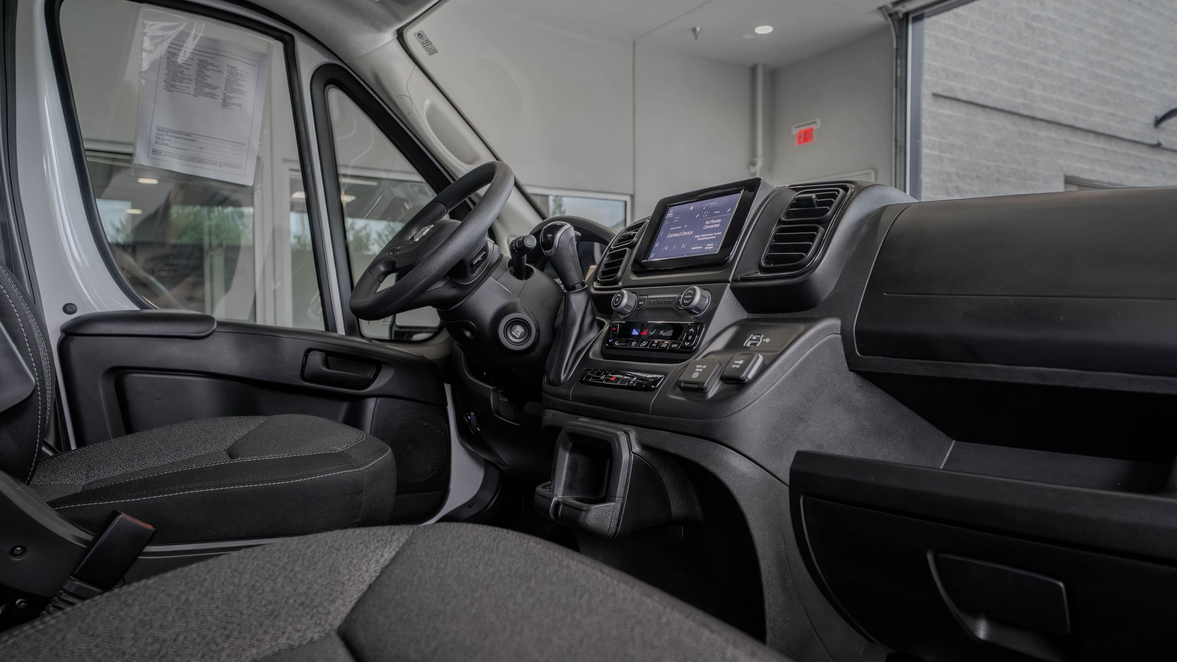 Used 2024 Bright White Clearcoat Ram High Roof image 18