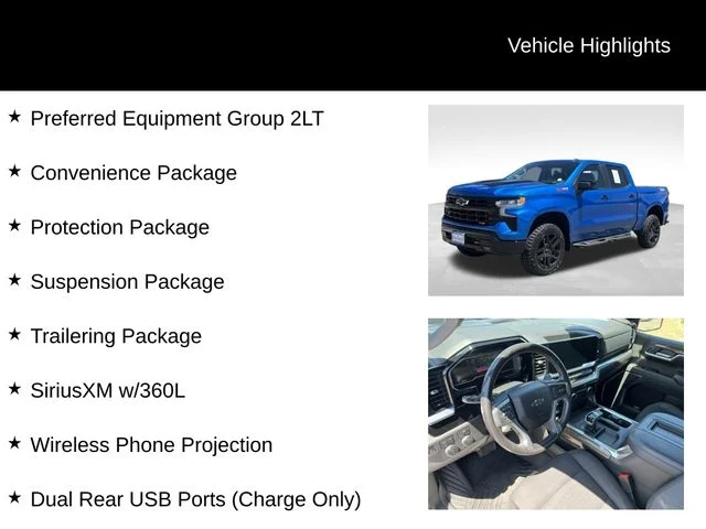 Certified Used 2022 Blue Chevrolet LT Trail Boss image 8