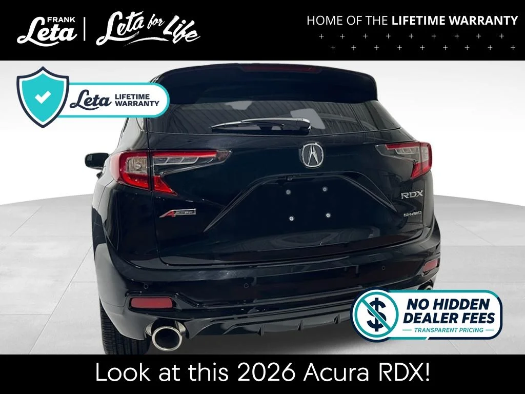 New 2026 Majestic Black Pearl Acura A-Spec Advance Package image 4
