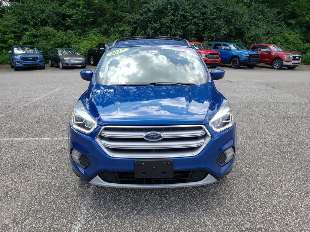 Used 2017 Lightning Blue Metallic Ford SE AWD Tech Pkg Power Seat 1.5 Ecoboost image 2