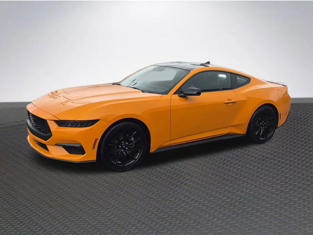 New 2026 Orange Fury Metallic Tri-coat Ford EcoBoost® Premium Fastback image 2