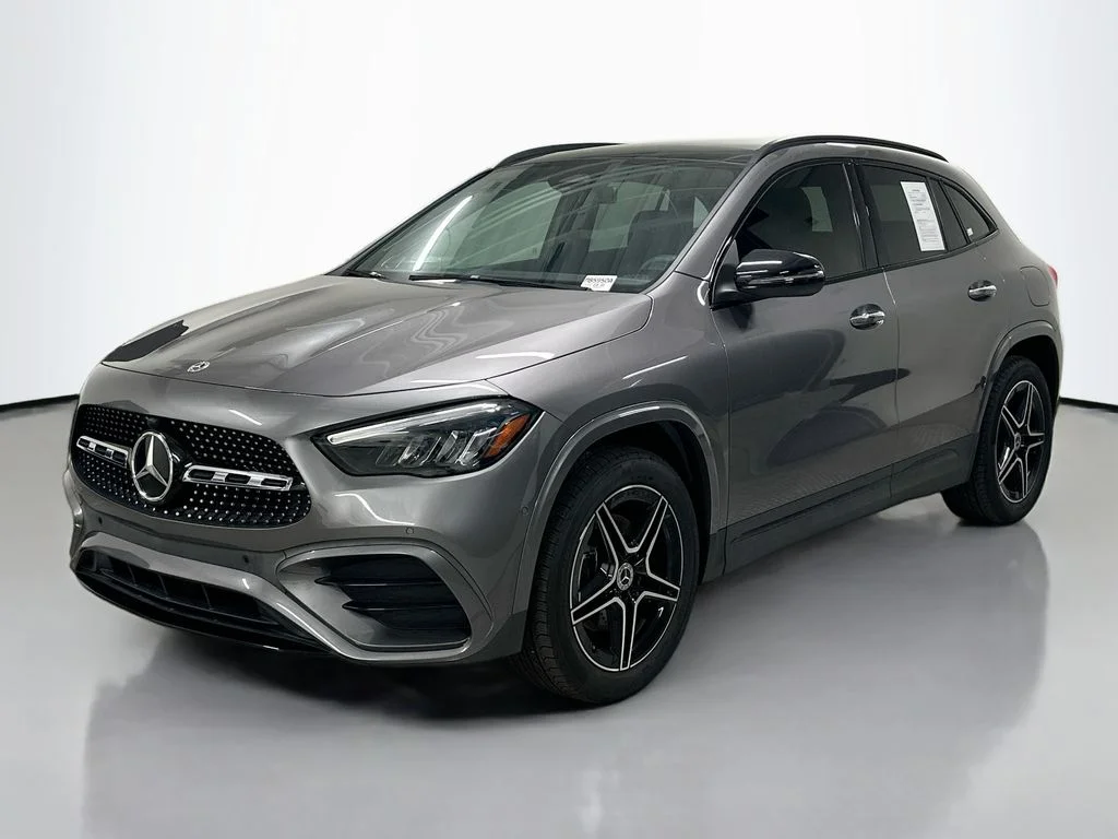 Certified Used 2025 Mountain Gray Metallic Mercedes-Benz GLA 250 image 1