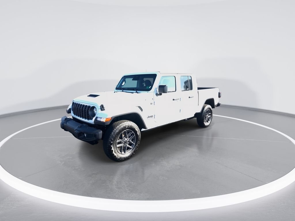 New 2026 Bright White Clear-Coat Exterior Paint Jeep Sport S image 4
