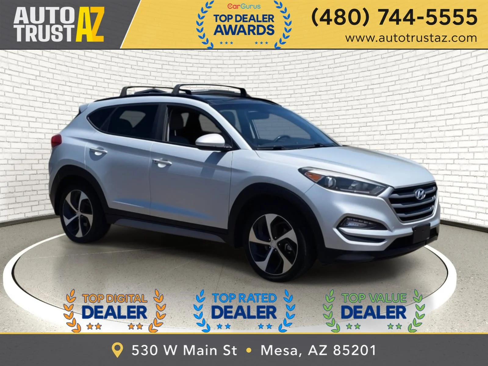 Used 2018 Molten Silver Hyundai Value image 1