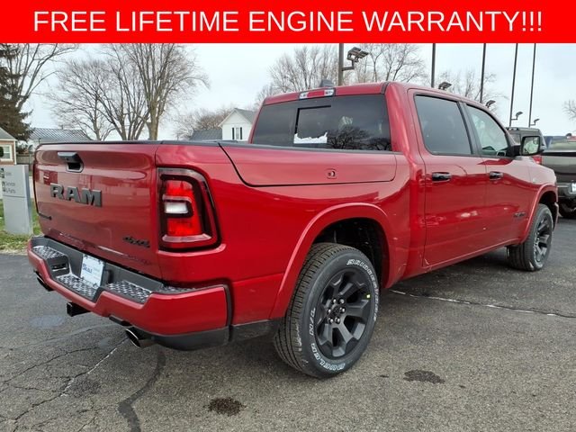 New 2026 Molten Red Pearl-Coat Exterior Paint RAM Big Horn/Lone Star image 7