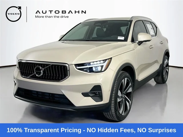 New 2025 Volvo XC40 2.0L I4 Turbocharged DOHC 16V LEV3-ULEV70 AWD B5 ULTRA