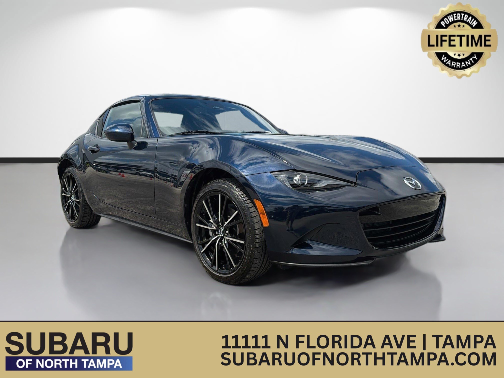 Used 2025 Deep Crystal Blue Mica Mazda Grand Touring image 1