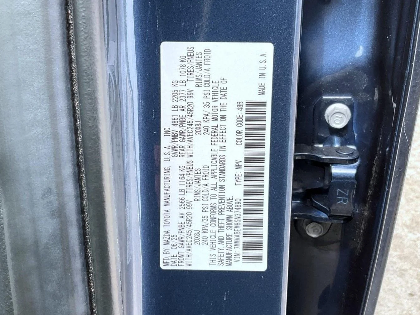 Used 2025 Blue Mazda 2.5 S Premium Plus Package image 26