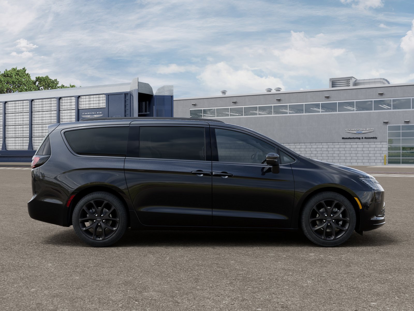 New 2027 Diamond Black Crystal Pearl-Coat Exterior Paint Chrysler Limited image 21
