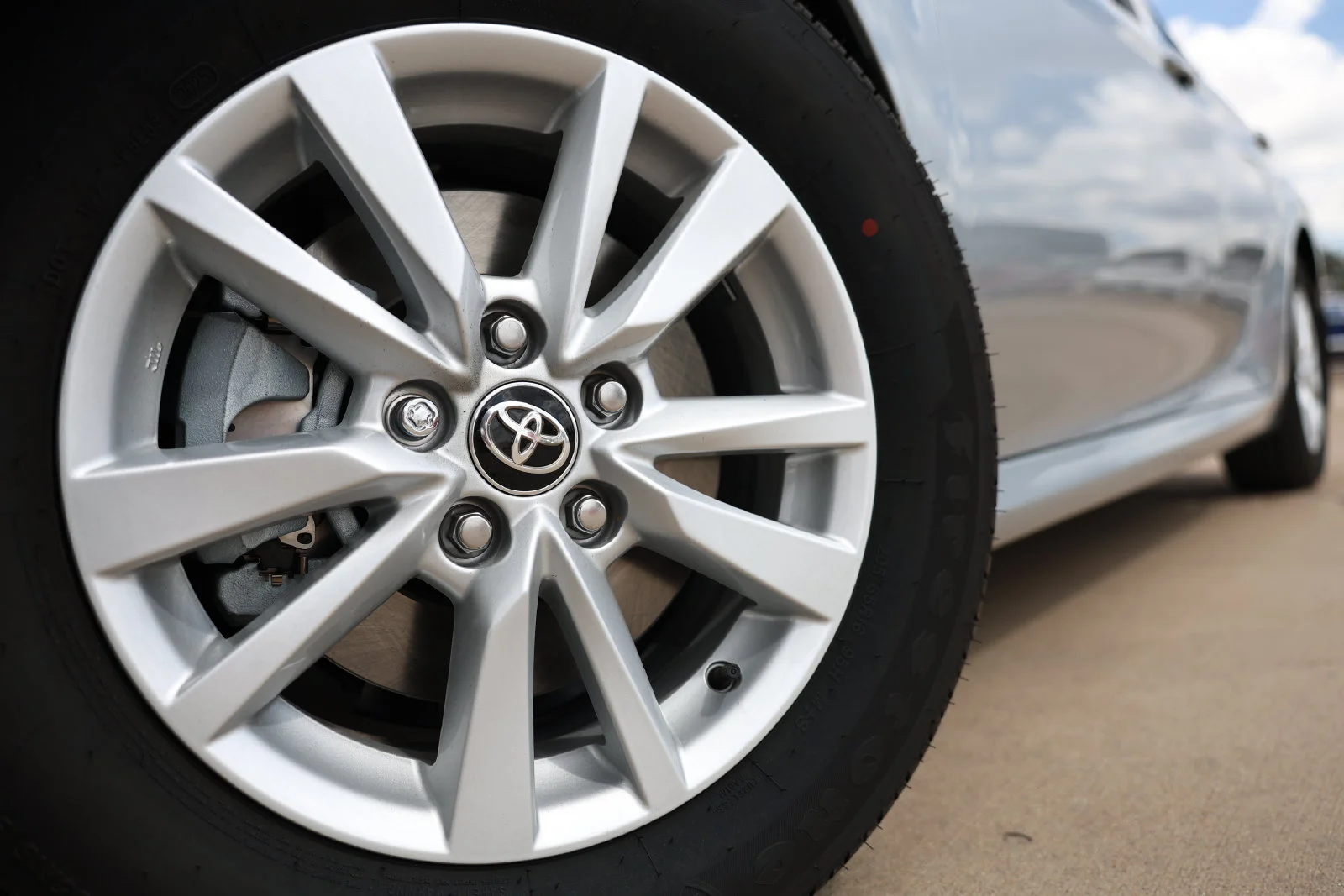 New 2026 Celestial Silver Metallic Toyota LE image 12